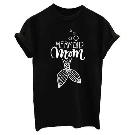 2019 women letter print t shirt mom tee casual cotton tops funny pretty cotton garphic art