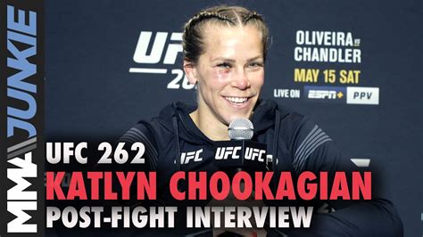 Katlyn Chookagian Denies Tap Out Claims In Win Ufc Interview Youtube