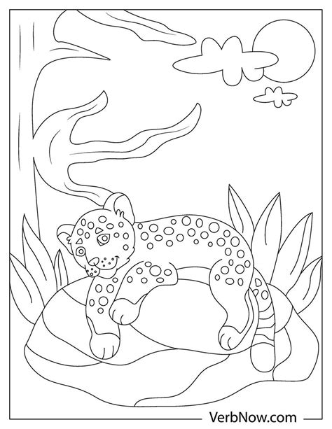 Free Jaguar Coloring Pages And Book For Download Printable Pdf Verbnow