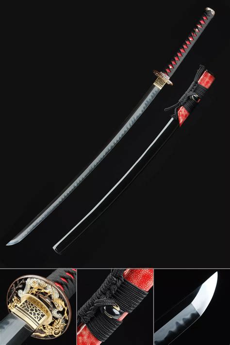 Real Samurai Sword Handmade Japanese Samurai Sword T10 Folded Clay