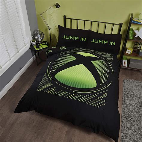 Coco Moon Xbox Green Sphere Gaming Single Double Or King Bed Duvet