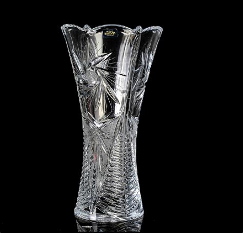 Wholesale Fancy Design Crystal Single Flower Vase For Wedding