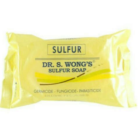 Gm235 Dr Wong Sulfur Soap 80grams Yellow Lazada Ph