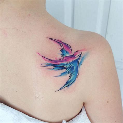 Innovating Watercolor Tattoos By Adrian Bascur