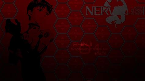 Neon Genesis Evangelion Nerv Ikari Shinji Wallpaper 6966