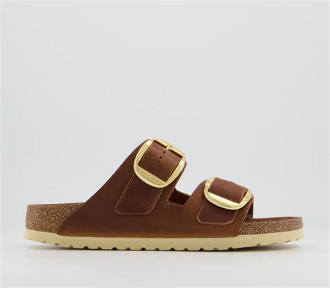 Birkenstock Arizona Big Buckle Cognac Womens Sandals