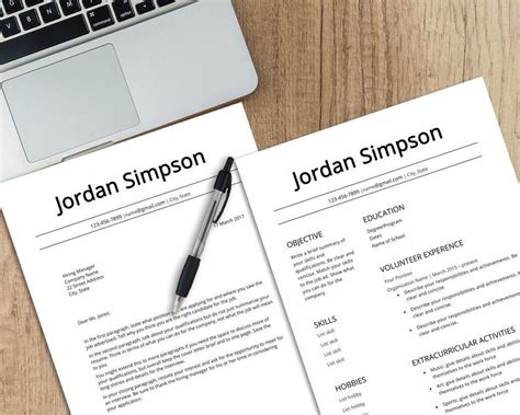 Do teenagers need a resume? First CV Template, resume teenagers, no experience, high school student resume, one page resume ...