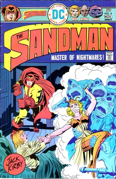 I heard comic book writers/artists makes 25 to 35 thousand dollors a year. The Sandman #5 - Jack Kirby art & cover - Pencil Ink
