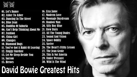 David Bowie Greatest Hits Full Album David Bowies 30 Biggest