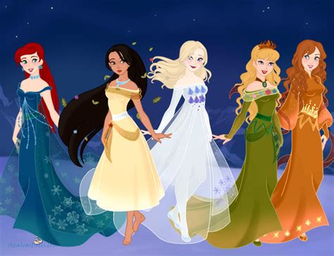 Disney Princess Elements At By Magicmovienerd On Deviantart