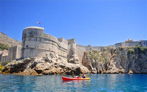 Adventure Dubrovnik Sea Kayaking Snorkeling Sunset And Wine With Snack