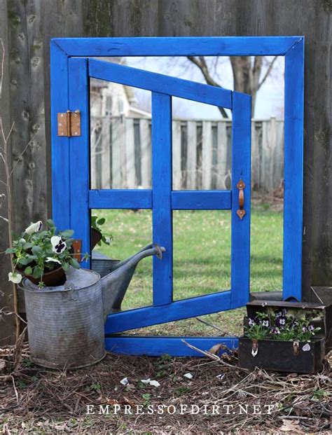 15 Garden Mirror Ideas For Backyards Empress Of Dirt