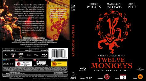All 13 songs featured in 12 monkeys season 1 soundtrack, listed by episode with scene descriptions. COVERS.BOX.SK ::: Twelve Monkeys - Nordic - Blu-Ray (1995 ...