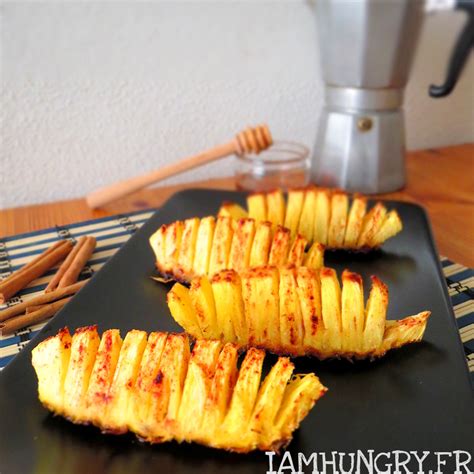 Ananas rôti au miel et à la cannelle- IAMHUNGRY