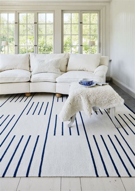 Classic Creamblue Nordic Knots In 2021 Rugs In Living Room