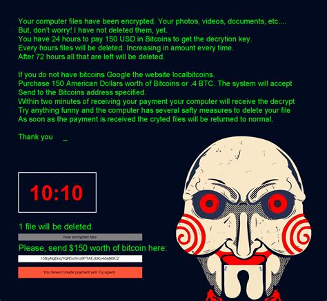 Jigsaw Ransomware And How To Combat It