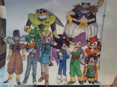 Sonic Dbz Characters Set 2 By Android17lover