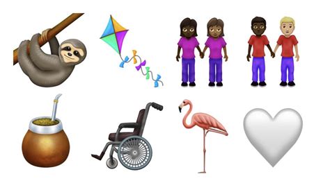 Apple revealed its new emojis and memojis while also updating some of its older ones in the new ios 14.5 update expected to roll out shortly. 2019 emoji list is getting closer to being finalized