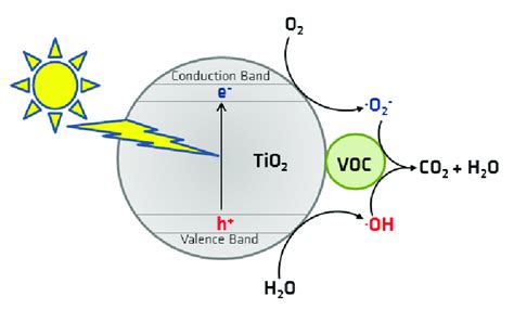 Photocatalytic Degradation Mechanism Download Scientific Diagram