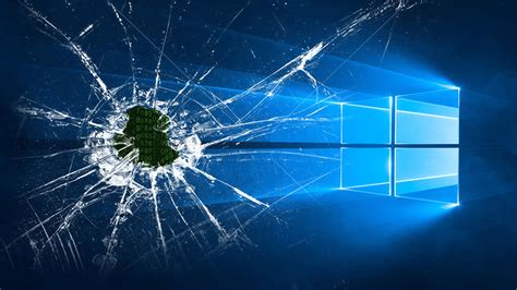 Dealing With Frozen Apps In Windows 10 Broken Screen Wallpaper