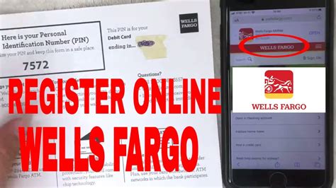 Following steps needs to be performed for wells fargo bank credit card login: How To Register For Wells Fargo Online Banking Tutorial 🔴 ...