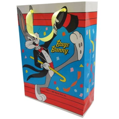 Looney Tunes Vintage 1989 Bugs Bunny Mini Gift Bag 1ct Walmart