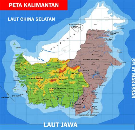 Peta Kalimantan Lengkap Provinsi Dan Keterangannya Pinhome Hot Sex