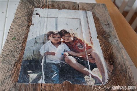 Mod podge also acts as a sealer atop your handcrafted creations, so it can be used to seal the. DIY Photo Transfer Projects • The Budget Decorator