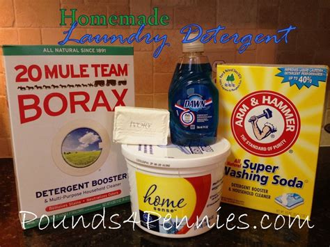 Then combine all ingredients into a food processor. Powerful Homemade Laundry Detergent Recipes
