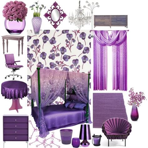 Love the dark espresso floors! "Lilac room" by swensktjej on Polyvore | Lilac room, Home ...