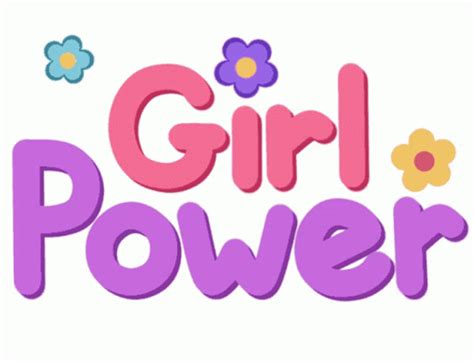Kawaii Girl Power Doodle 