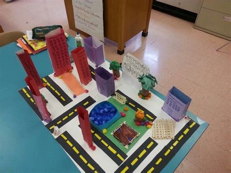 Almost Finished With Their 3d Geometric City 1st Grade Math Fun Math