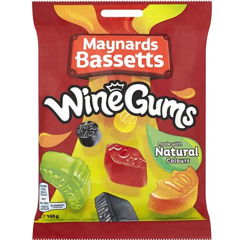 Grossiste Bonbons Winegums, 12x190g - MAYNARD BASSETS