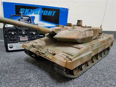 Use Tamiya Rc Leopard A Full Option W Dmd Control Unit Tank