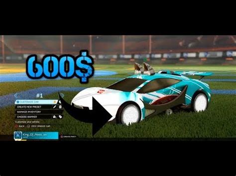 Top 3 Best Rocket League Car Designs(WHITE ZOMBAS! 600 ...