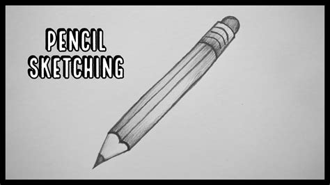 How To Draw A Pencil Pencil Drawing Pencil Sketching Youtube
