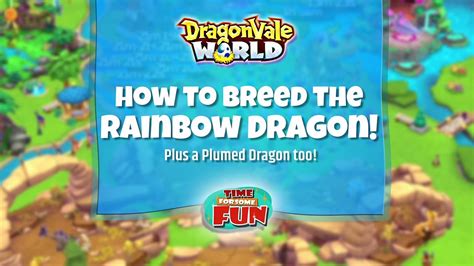 Dragonvale World How To Breed The Rainbow Dragon Youtube