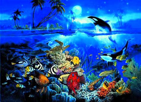 Free Download Underwater Ocean Backgrounds Hd Wallpaper Background
