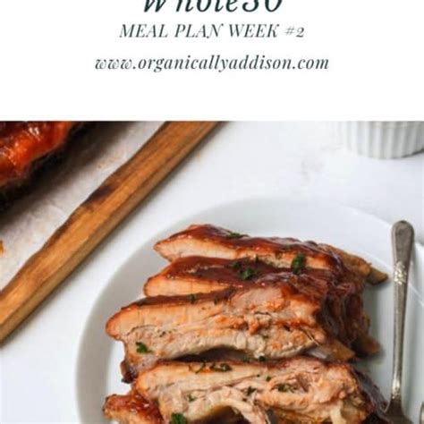 Whole30 Meal Plans Archives Organically Addison