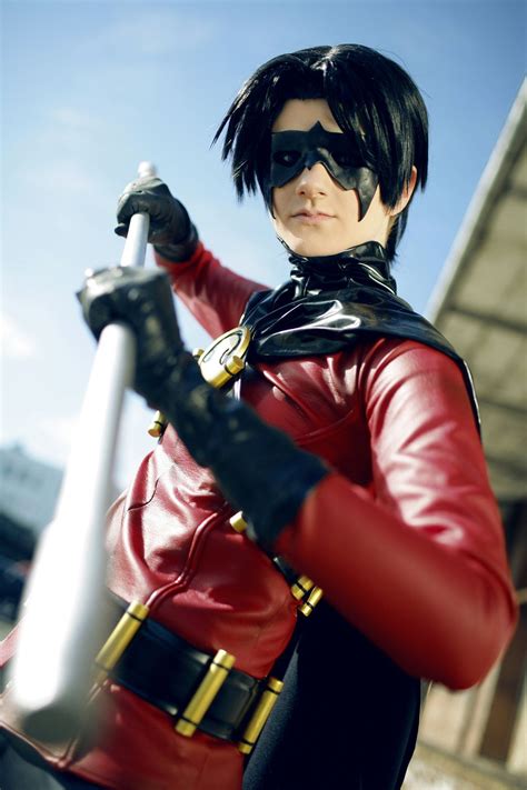 Red Robin Gently In Your Face By Ca G E On Deviantart Robin Cosplay