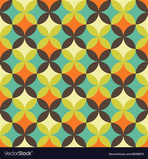 Abstract Retro Geometric Patterns Set Royalty Free Vector