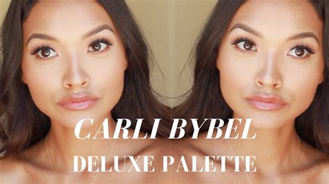Carli Bybel Deluxe Edition Palette Fresh Spring Makeup Tutorial Youtube