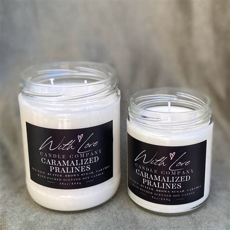 Caramelized Pralines With Love Candle Company
