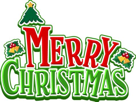 Merry Christmas Text Design On White Background 3567872 Vector Art At