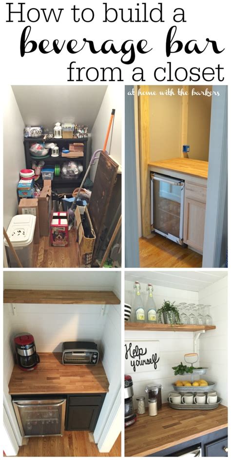 Maybe you would like to learn more about one of these? How to build a Beverage Bar - At Home with The Barkers