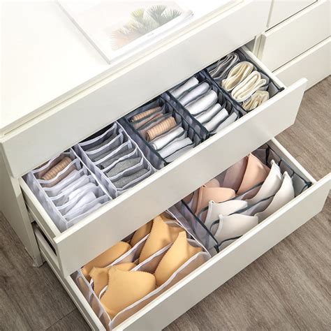 Underwear Panty And Bra Drawer Dividers Organizer Funiyou