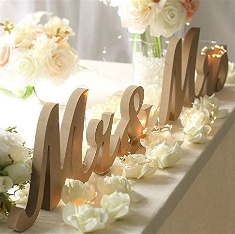 Vintage Wooden Signs Mr And Mrs Wedding Signs Rustic Etsy