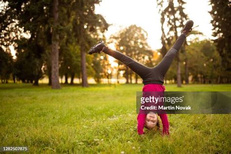 Kids Doing Cartwheels Photos And Premium High Res Pictures Getty Images
