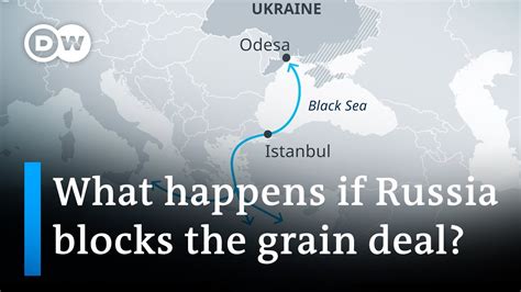 Why Is The Black Sea Grain Deal Important Dw News Youtube