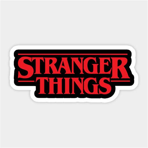 Download the vector logo of the stranger things brand designed by imaginary forces in adobe® illustrator® format. STRANGER THINGS SOLID LOGO - Stranger Things - Pegatina ...